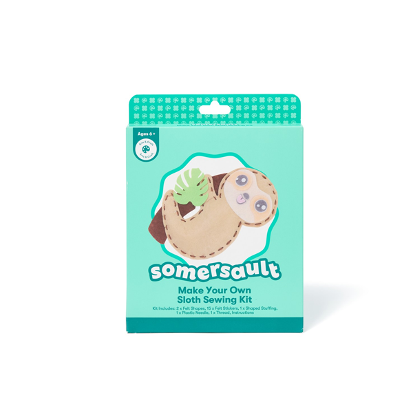 Somersault Make Your Own Sloth Sewing Kit