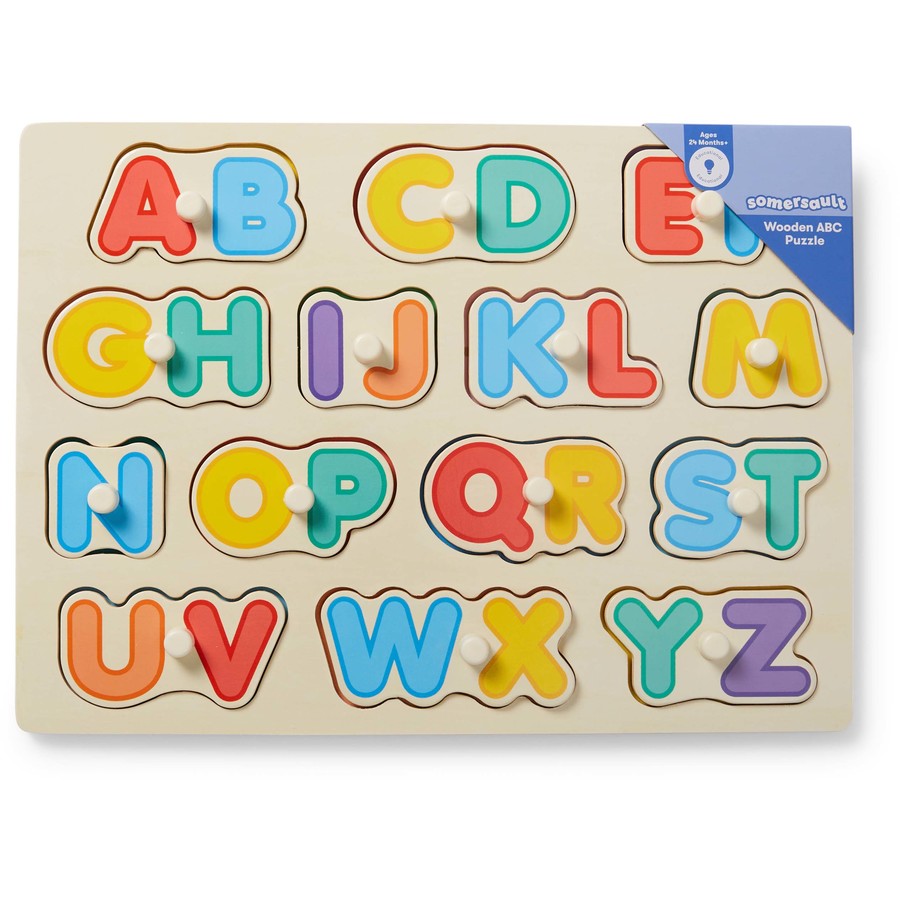 Somersault Wooden ABC Puzzle Board