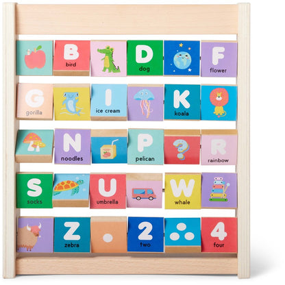 Somersault Wooden Alphabet Abacus