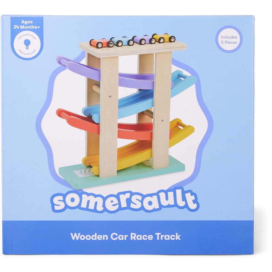 Somersault Wooden Car Ramp Race Track