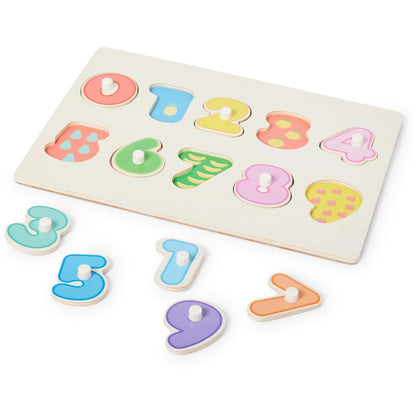 Somersault Wooden Number Puzzle Board