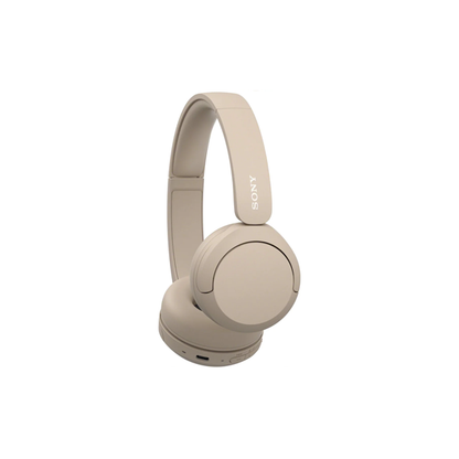 Sony WH-CH520 Wireless On-Ear Headphones (Beige)