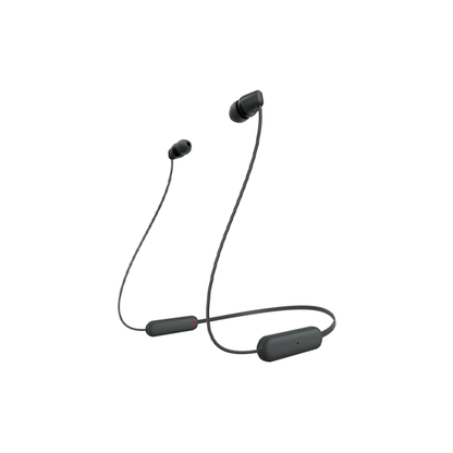 Sony WI-C100B Wireless In-Ear Headphones (Black)