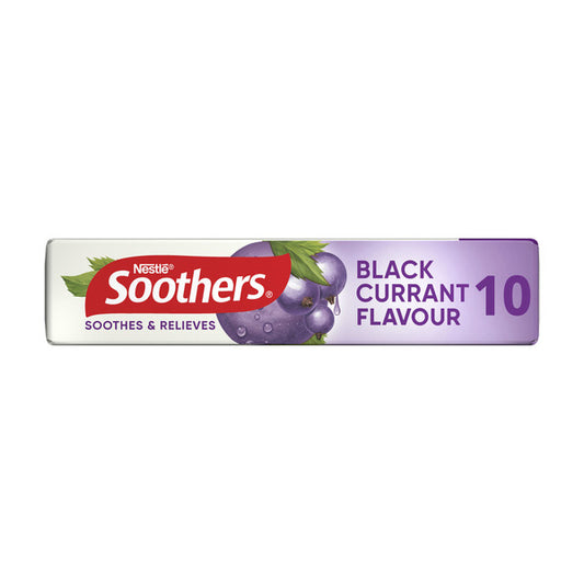 Soothers Medicated Blackcurrant Throat Lozenges | 43g