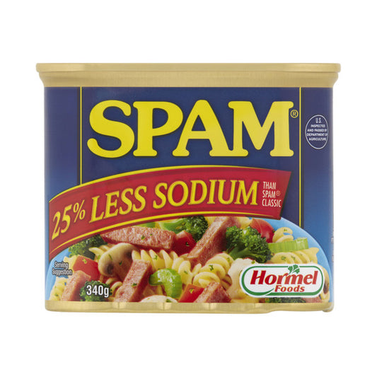 Spam Spiced Ham Less Salt | 340g