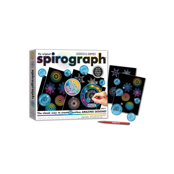 Spirograph Scratch & Shimmer