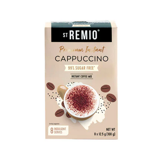 St Remio Premium Instant Sugar Free Cappuccino Sachets | 8 pack