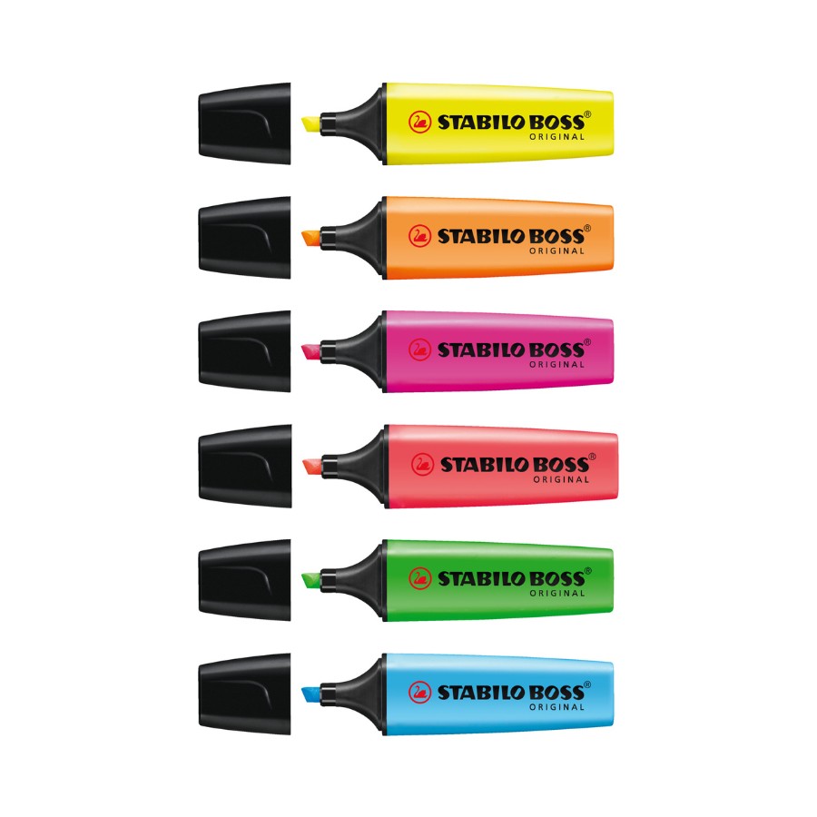 Stabilo Boss Original Highlighters 6 Pack