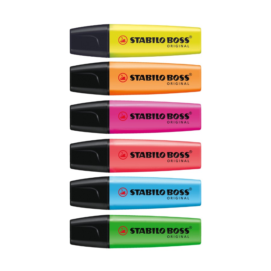 Stabilo Boss Original Highlighters 6 Pack