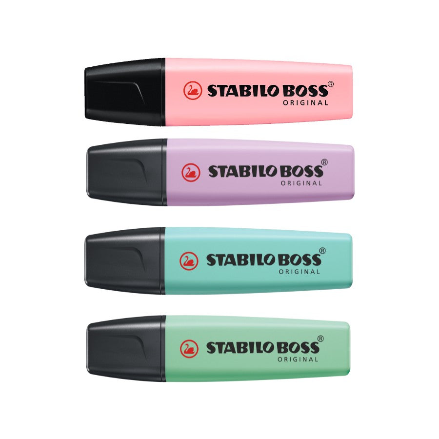 Stabilo Boss Pastel 4 Pack