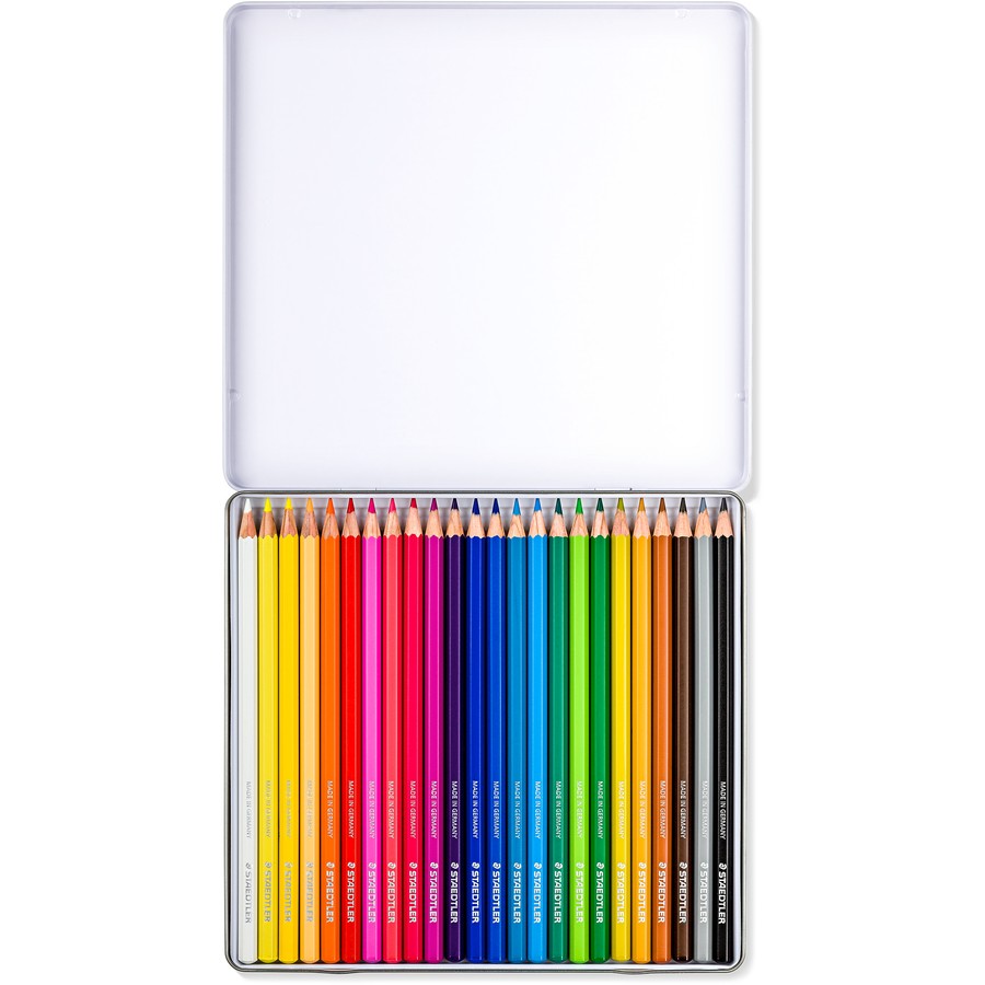 Staedtler Design Journey Coloured Pencil Tin 24 Pack