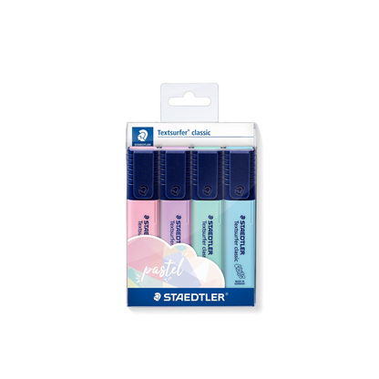 Staedtler Textsurfer Pastel Highlighter 4 Pack