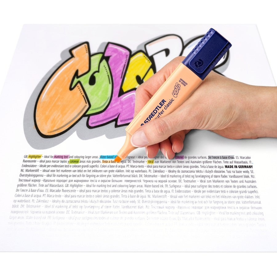 Staedtler Textsurfer Pastel Highlighter 4 Pack