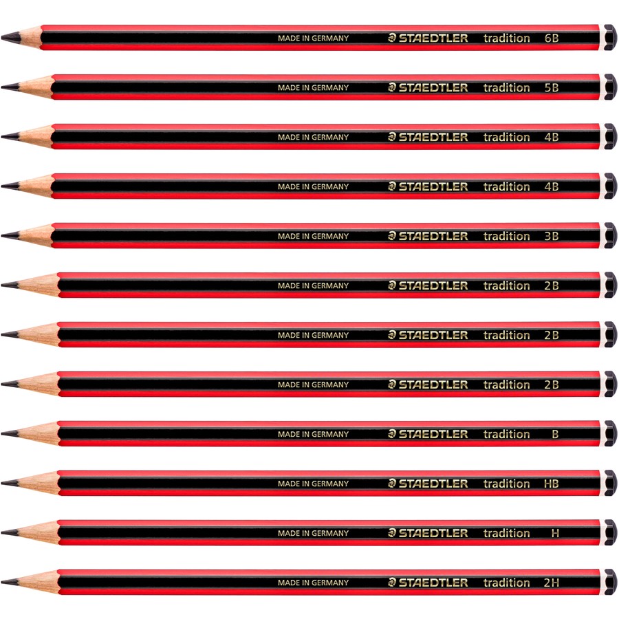 Staedtler tradition set of 12 sketching pencil