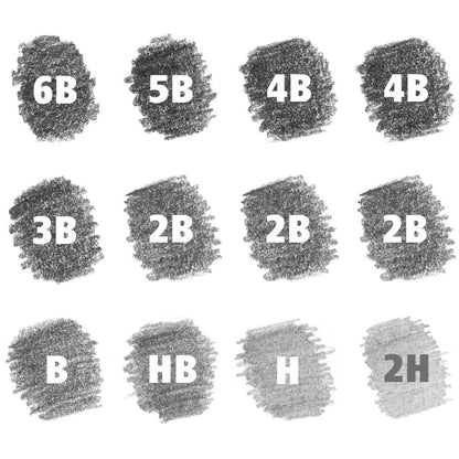 Staedtler tradition set of 12 sketching pencil