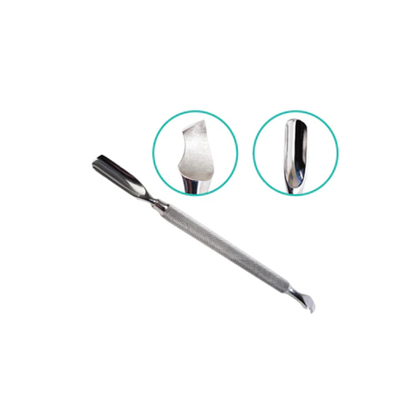 Stainless Steel Cuticle Knife & Pusher