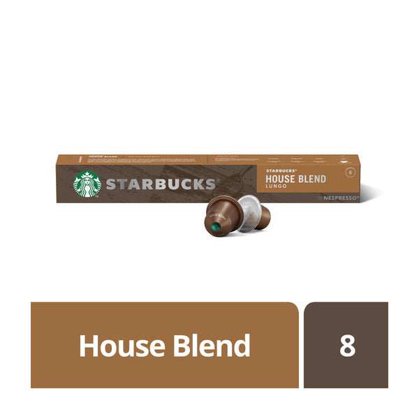 Starbucks By Nespresso House Blend Lungo Capsules | 10 pack