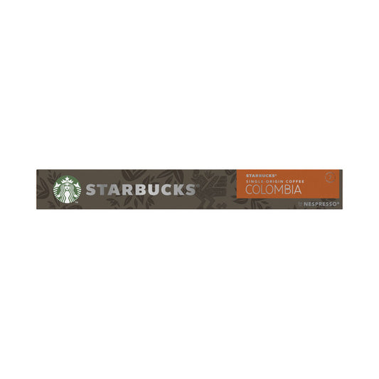 Starbucks By Nespresso Single Origin Coffee Colombia Capsules | 10 pack