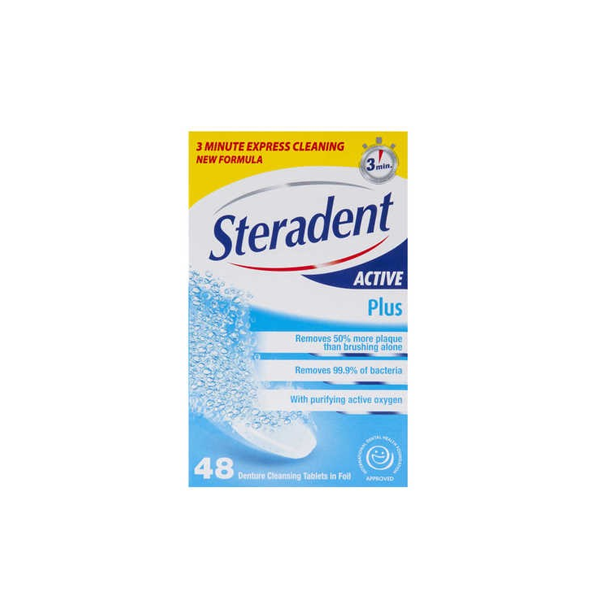 Steradent Active Plus 48