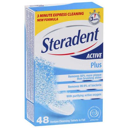 Steradent Active Plus 48