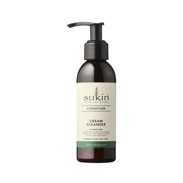 Sukin Signature Cream Cleanser Pump | 125mL