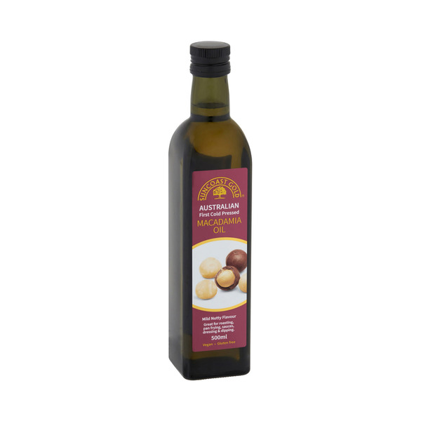 Suncoast Gold Vitality Macadamia Oil | 500mL