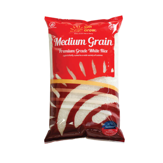 Sungrow Medium Grain White Rice | 5 kg
