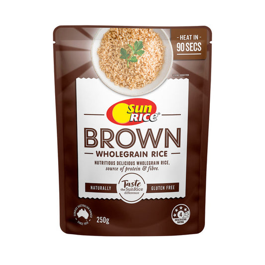 Sunrice Brown Medium Grain Rice | 250g