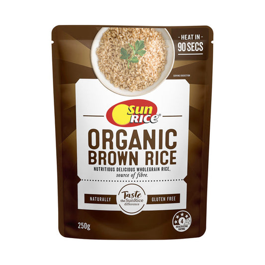 Sunrice Organic Brown Rice | 250g