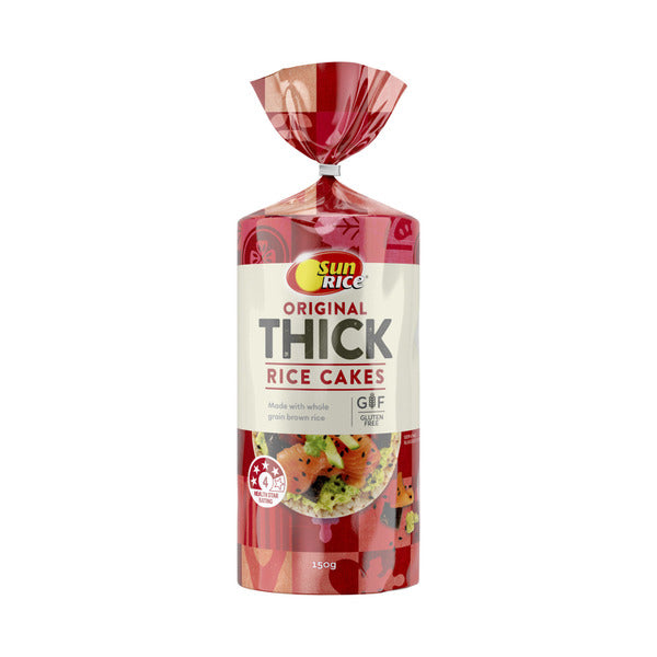 150g Rice Sunrice Original Thick Rice Cakes | 150g – Shop & Dispatch