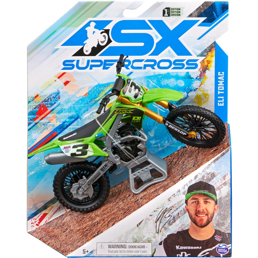 Supercross 1:10 Scale Die Cast Collector Motorcycle