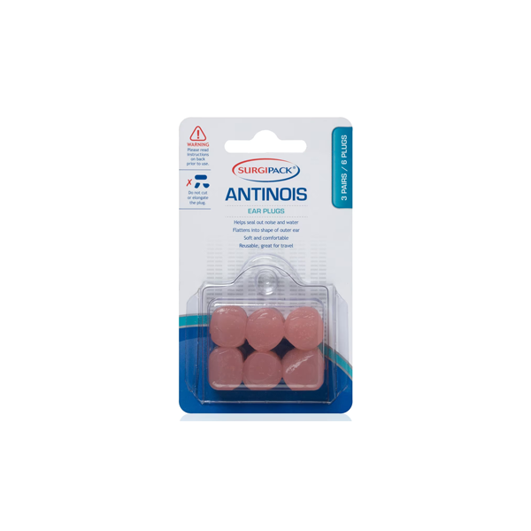 Surgipack Antinois Ear Plugs 3 Pairs