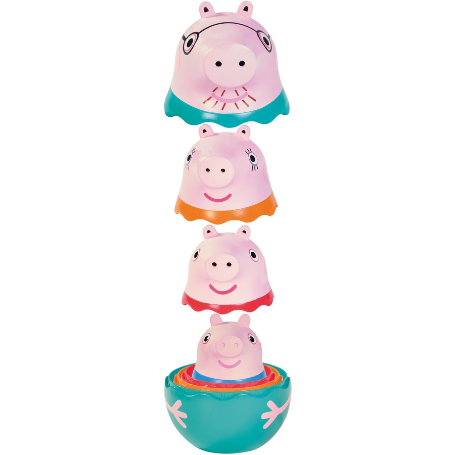 TOMY Toomies grow with Prppa Pig: Peppa's Nesting Family