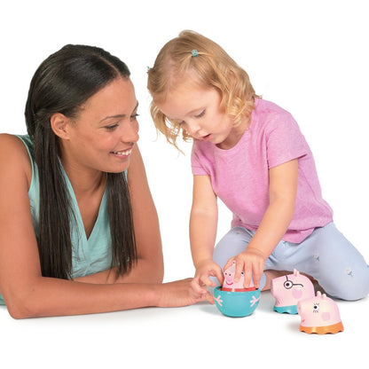 TOMY Toomies grow with Prppa Pig: Peppa's Nesting Family