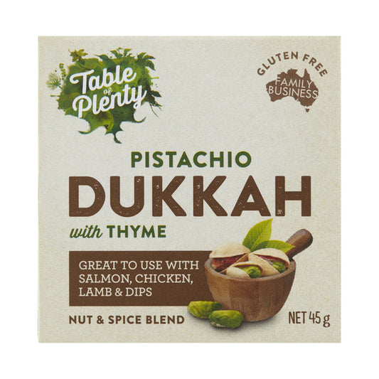 Table Of Plenty Dukkah Pistachio Spice Mix | 45g