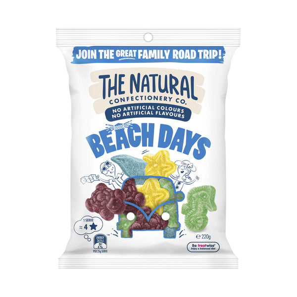 The Natural Confectionery Co. Beach Days Lollies | 220g