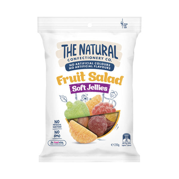 The Natural Confectionery Co. Fruit Salad Soft Jellies | 220g