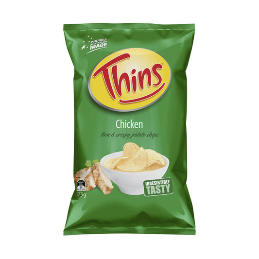 Thins Chicken Potato Chips | 175g