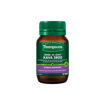 Thompsons One a Day Kava 3800mg 30 Tablets
