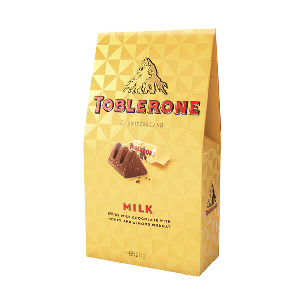 Toblerone Swiss Milk Chocolate With Honey And Almond Nougat | 120g