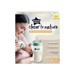 Tommee Tippee Baby Bottle 340ml 2 Pack 3m+ | 2 pack