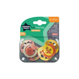 Tommee Tippee Tommee Tippee Fun Style Baby Dummy 2 Pack 6-18m | 2 pack