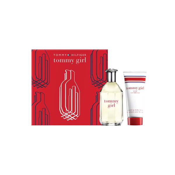 Tommy Hilfiger Tommy Girl Eau De Toilette 100ml & Body Lotion 2 Piece Set