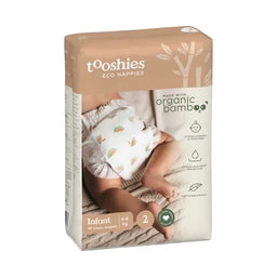 Tooshies Eco Nappies Size 2 Infant | 48 Pack
