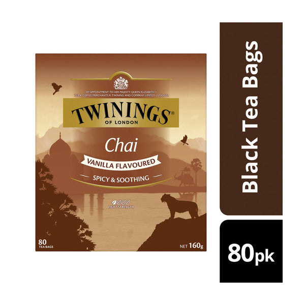 Twining's Vanilla Chai Tea Bags | 80 pack