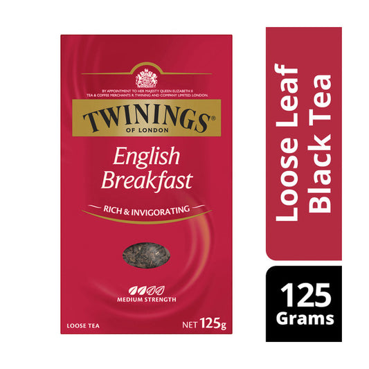 Twinings English Breakfast Leaf Tea | 125g