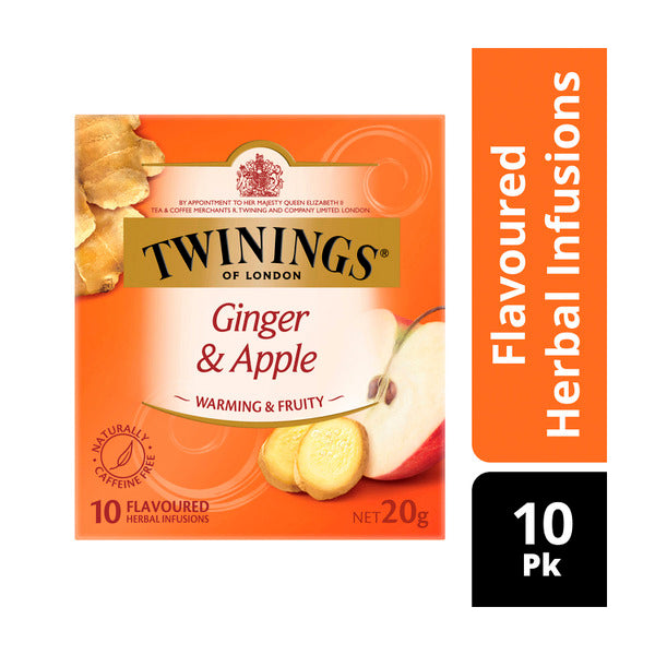Twinings Ginger & Apple Infusions Tea Bags | 20g
