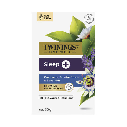 Twinings Live Well Sleep+ Herbal Tea Bags | 20 pack