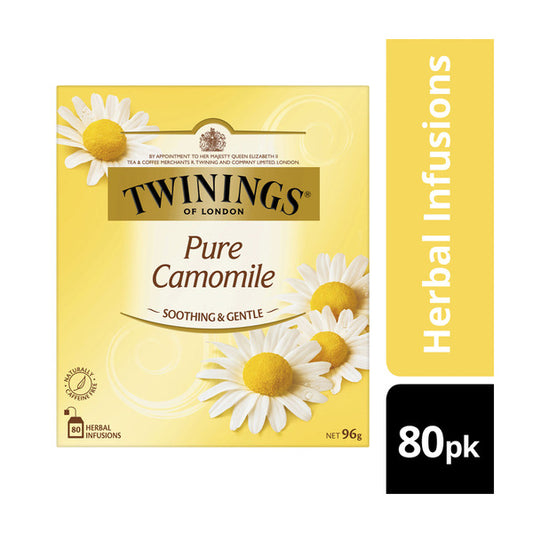 Twinings Pure Camomile Infusions Tea Bags 80 pack | 96g