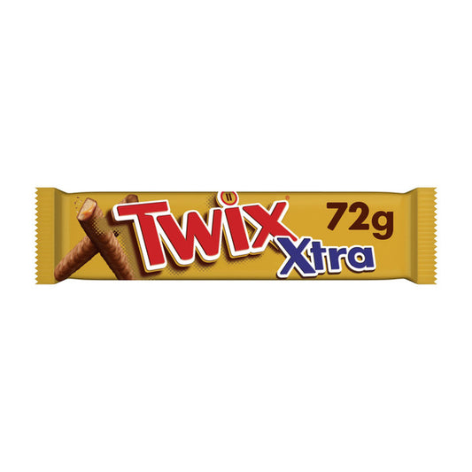 Twix Xtra Milk Chocolate Bar With Caramel Biscuit 2 Pack | 72g